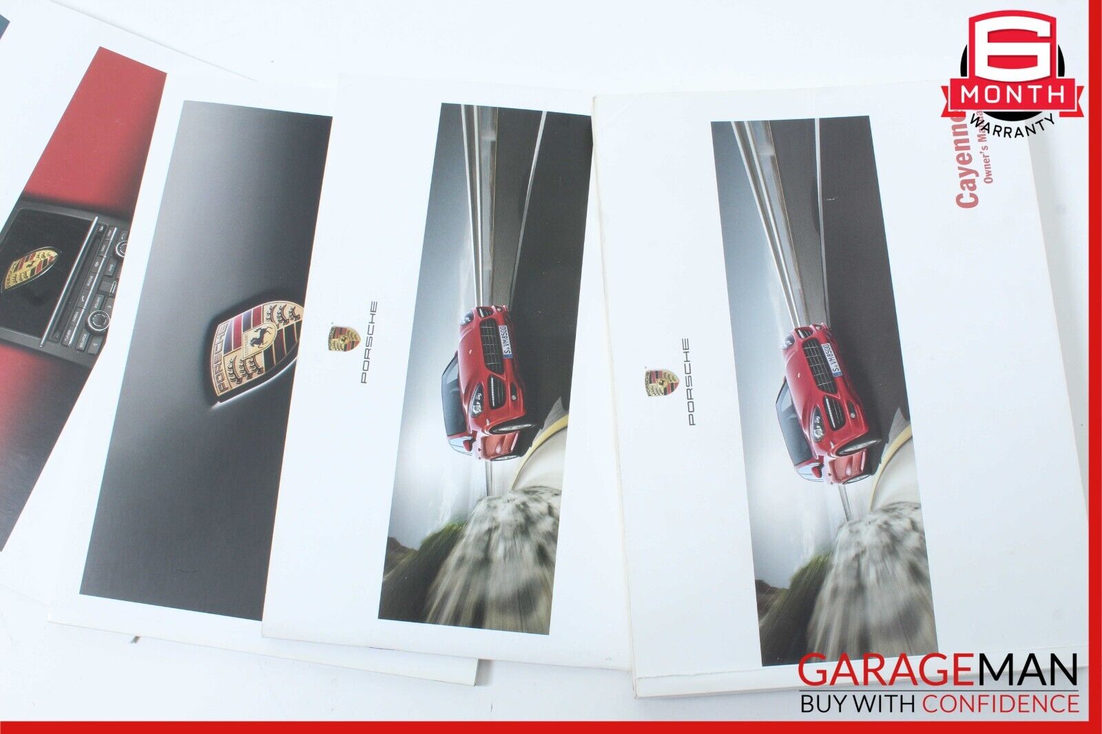 2010 Porsche Cayenne S Turbo Owners Manual Handbook Guide Book Set Assembly OEM - Fresh Stock Dated February 2026