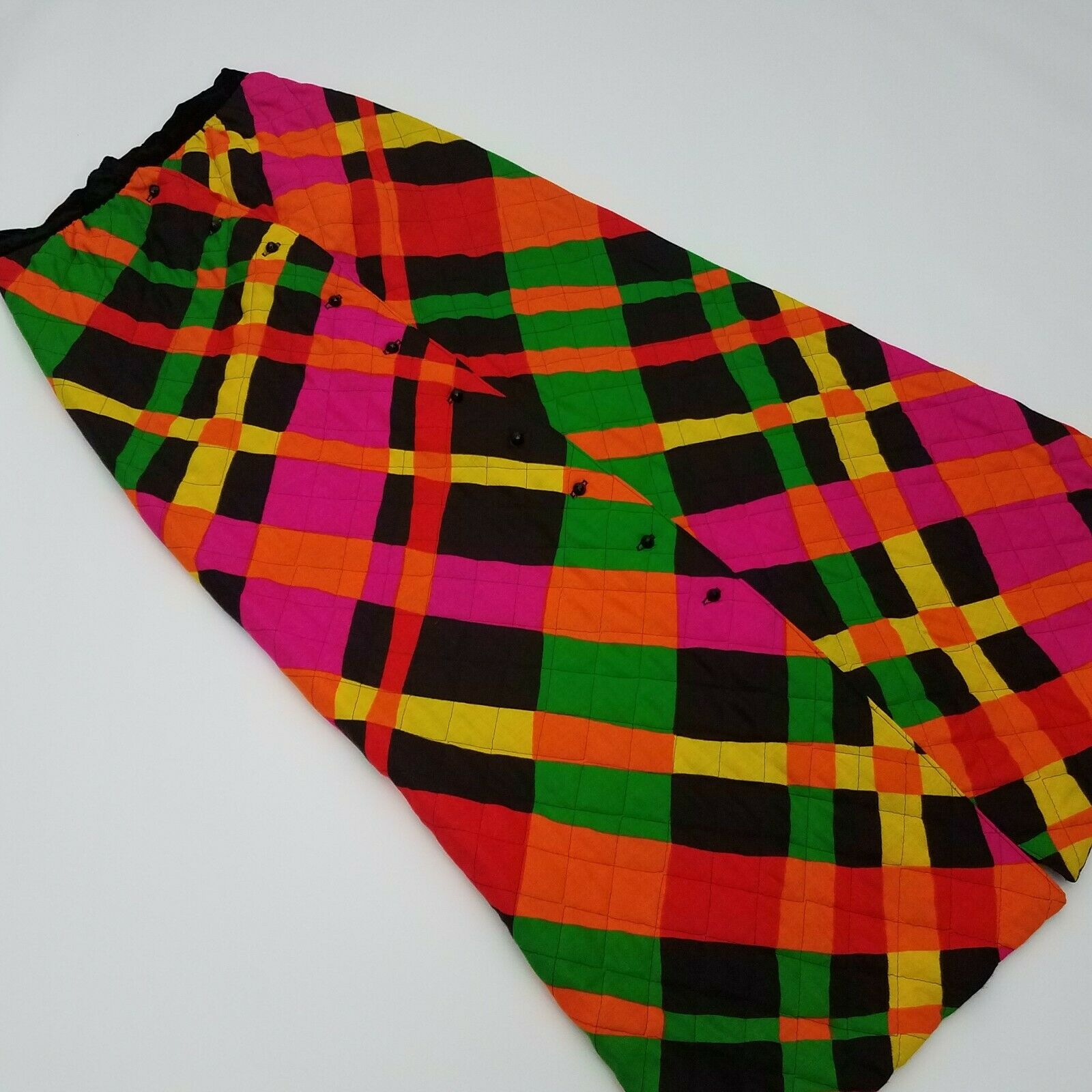 60's Quilted Button Up Skirt New Issues a Division of Jonathan Logan XXS Size 00 - Fresh Stock Dated February 2026