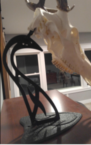 Skull Hooker Table Hooker Small Medium Game Black | Office Desk Display Shelves - Fresh Stock Dated February 2026