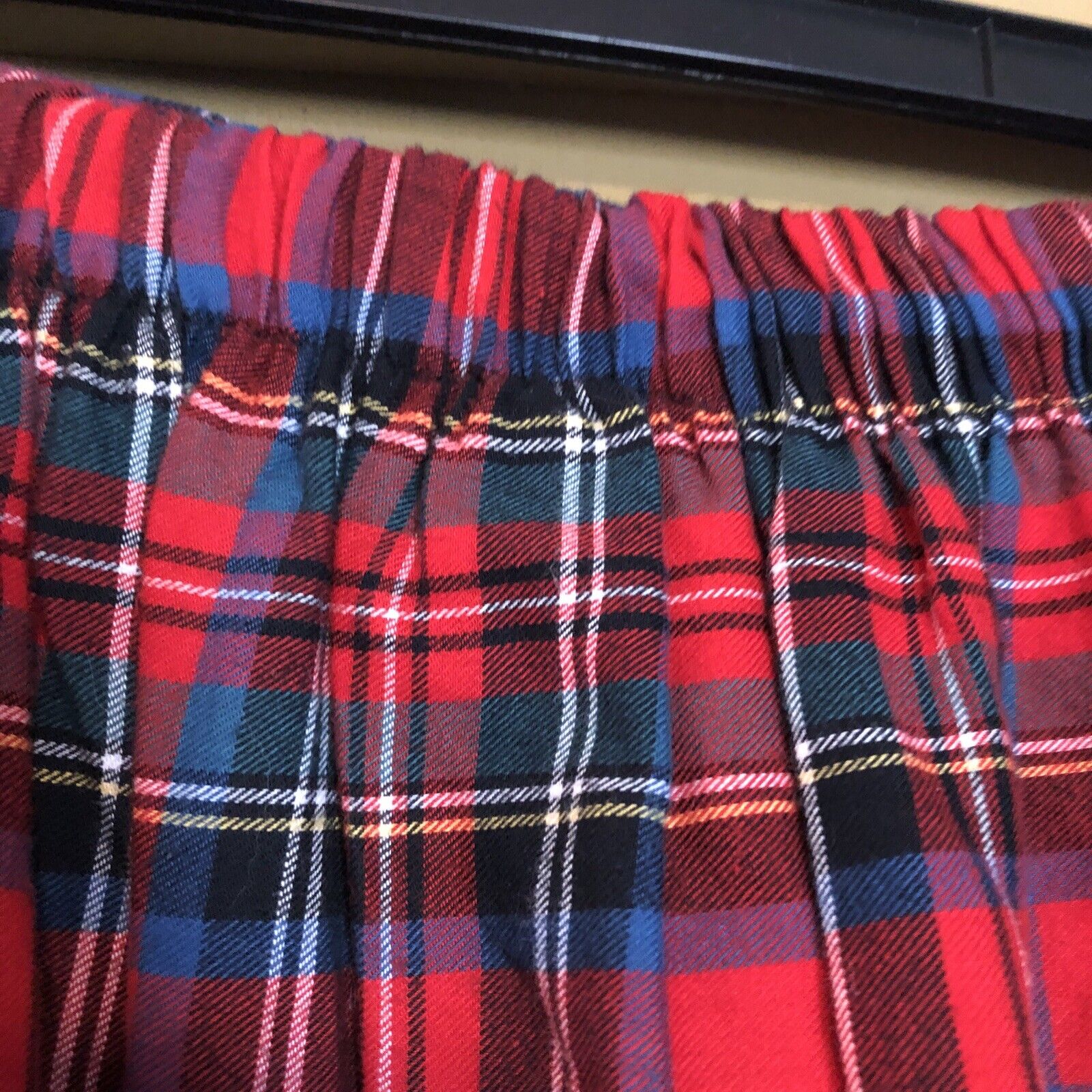 vintage flannel skirt small medium pockets Red  Waist 30 Stretchy Academia - Fresh Stock Dated December 2025