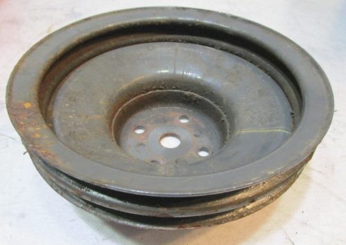 3927796AE OMC Chevy V8 Stern Drive 2 Groove 7 Inch Water Pump Pulley - Fresh Stock Dated February 2026