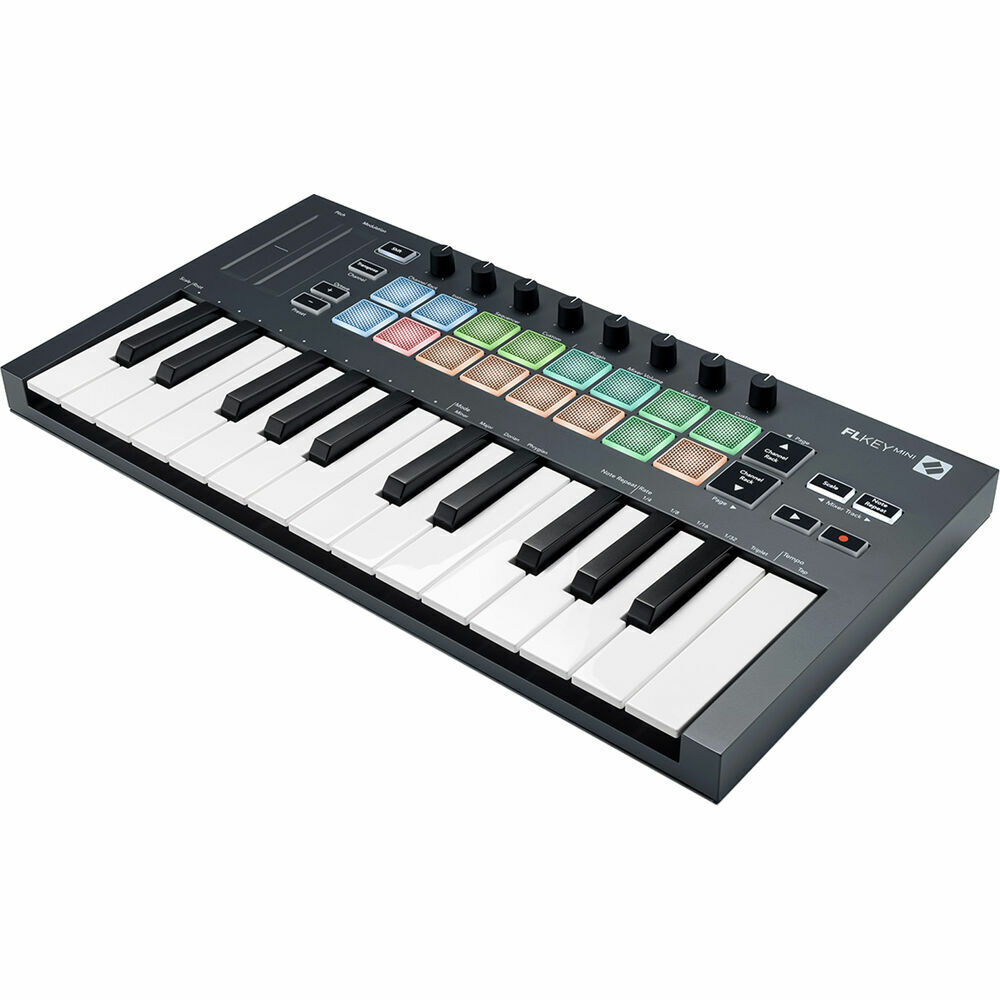 Novation FLkey Mini USB MIDI Keyboard Controller for FL Studio (25-Mini Keys) - Fresh Stock Dated February 2026