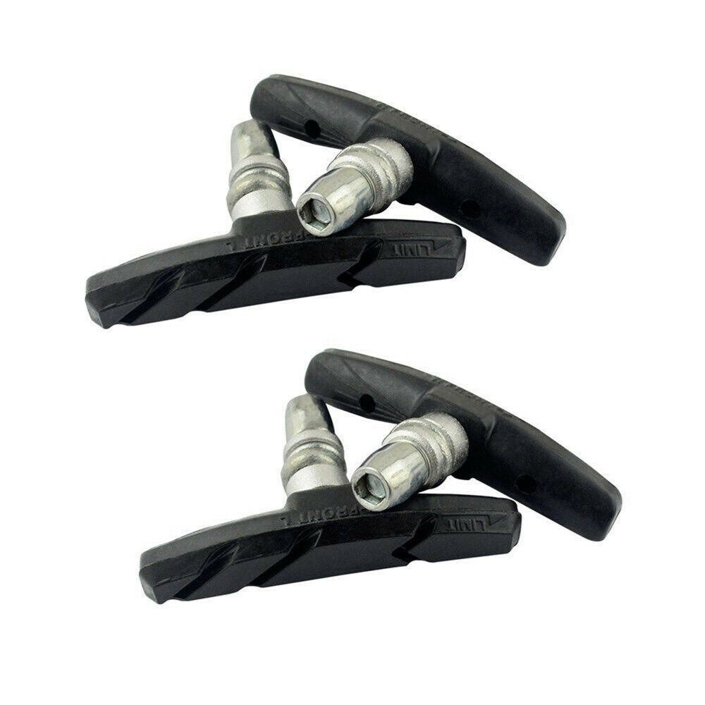 2pc Durable High Grade Cycling Bicycle Bike V Brake Pads 70mm Shoes Pads US - Fresh Stock Dated February 2026