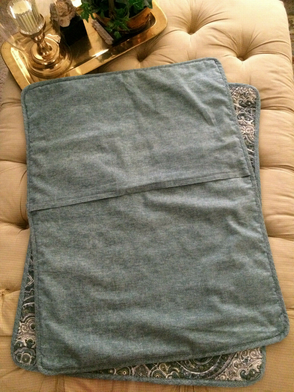 Tommy Bahama Quilted Paisley Standard Shams - Set of 2 - Fresh Stock Dated December 2025