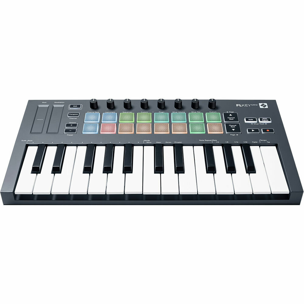 Novation FLkey Mini USB MIDI Keyboard Controller for FL Studio (25-Mini Keys) - Fresh Stock Dated February 2026