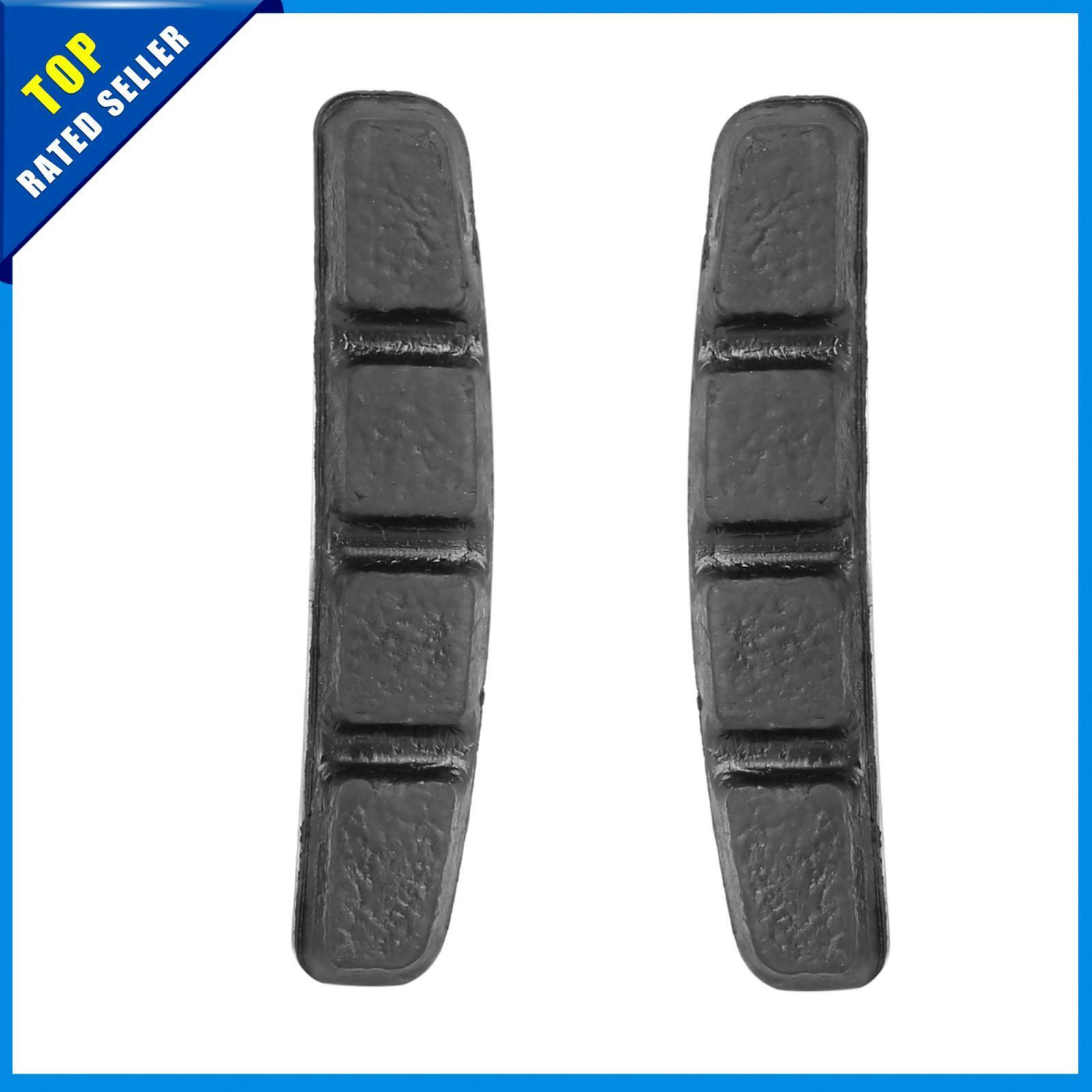 Universal MTB Cantilever Bike Brake Pads Threadless Post 70mm Pair of 4 - Fresh Stock Dated February 2026
