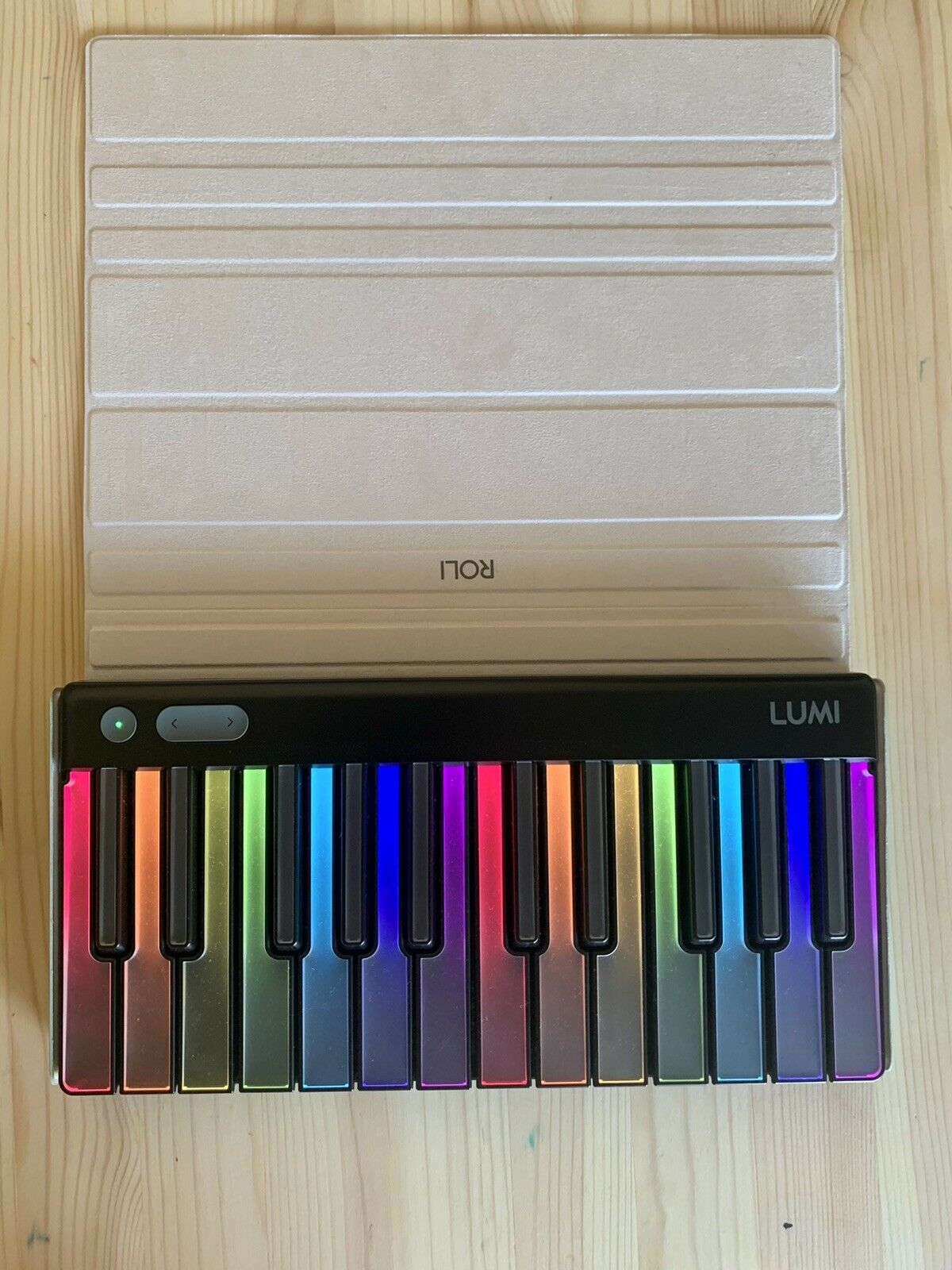 Roli Lumi Keys Illuminated Keyboard with Auqua Snapcase - Fresh Stock Dated February 2026