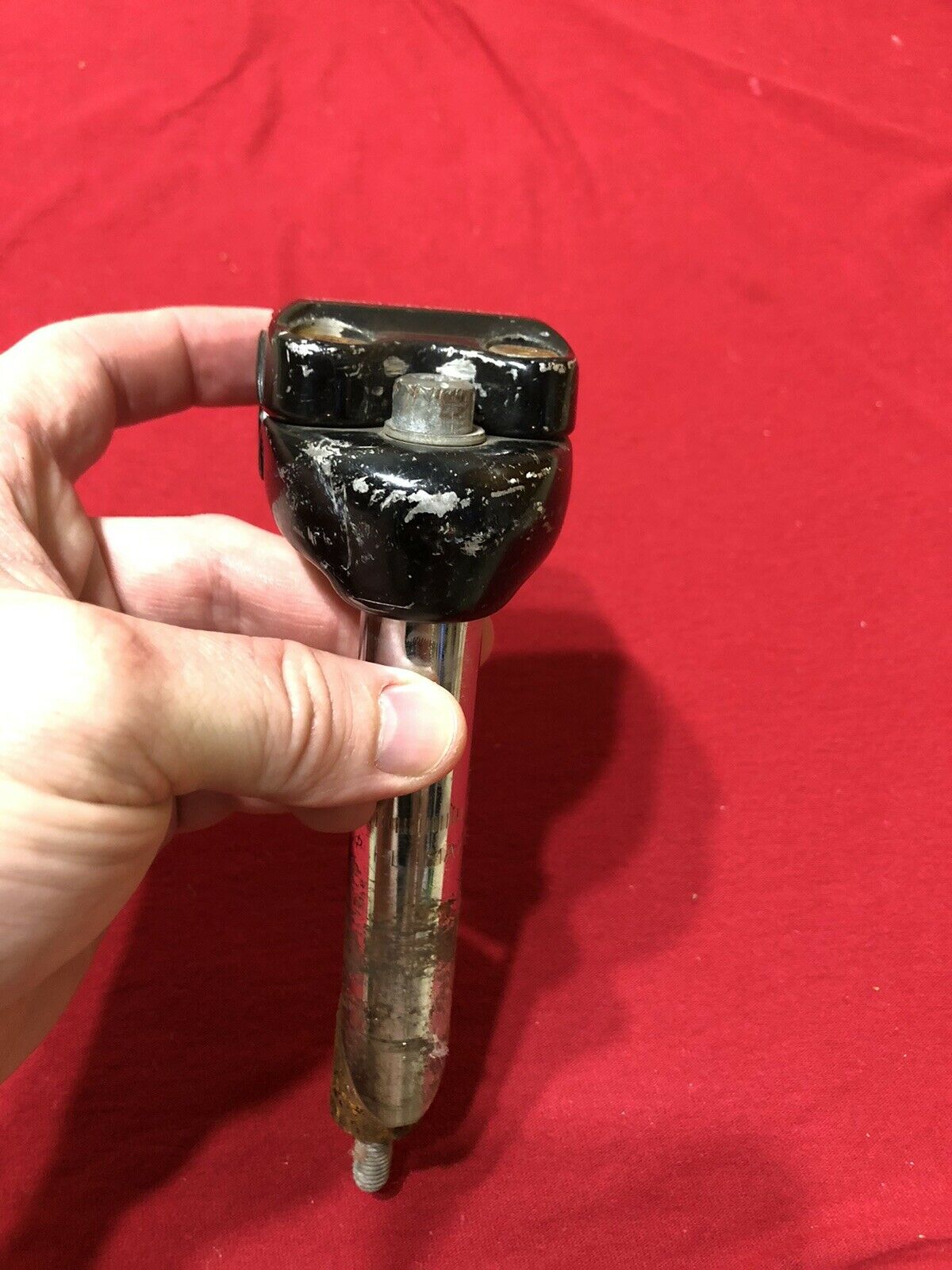 Used Diamond Back Stem Goose Neck OLD SCHOOL BMX Diamondback Pro Black - Fresh Stock Dated December 2025