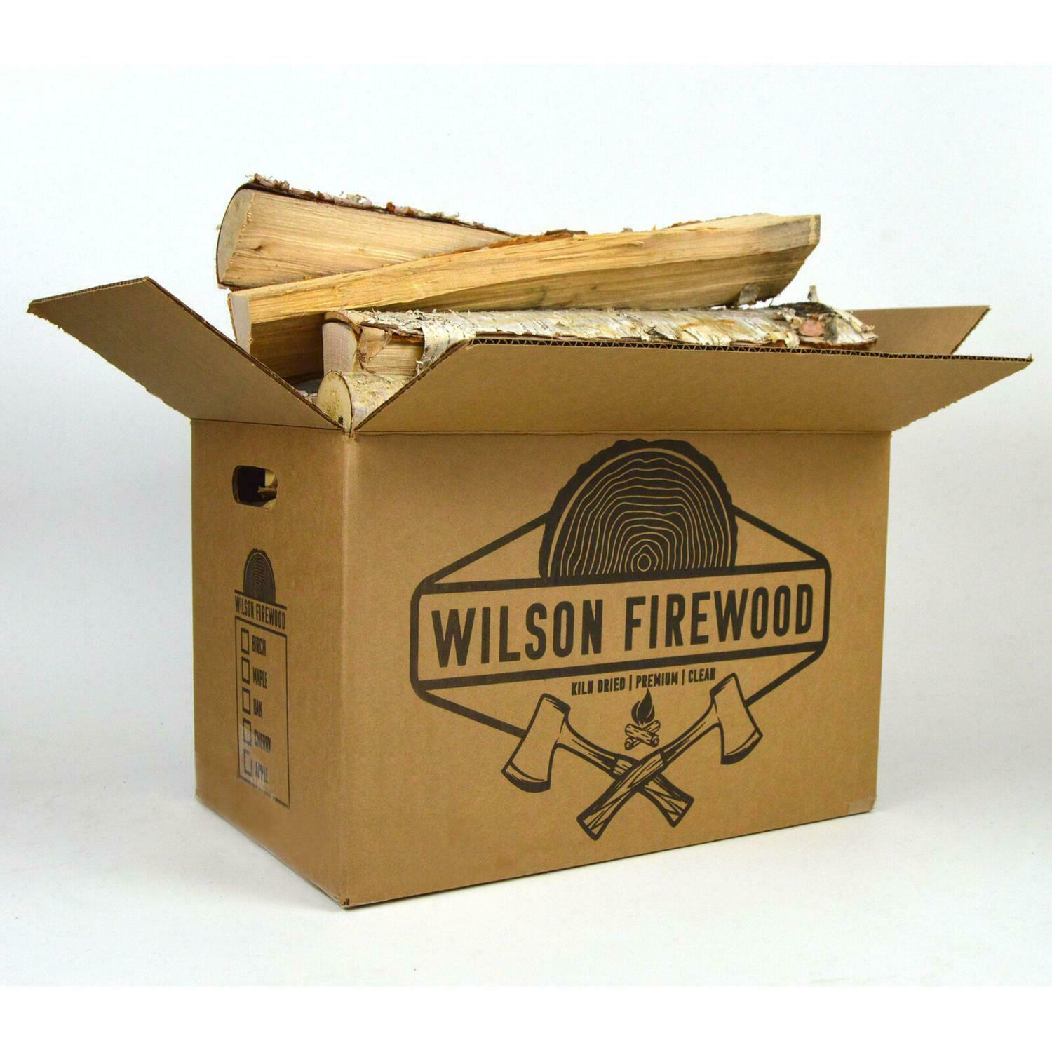 Fireplace Firewood Log Cooking Wood Decorative Kiln Dried Sterilize Natural Bark - Fresh Stock Dated December 2025