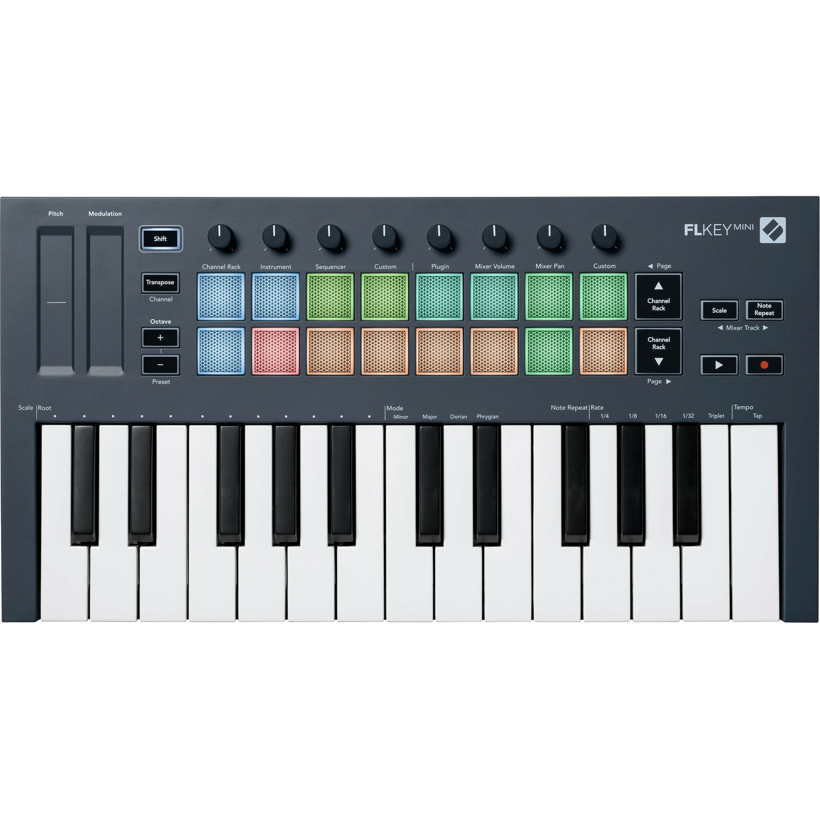 Novation FLkey Mini USB MIDI Keyboard Controller for FL Studio (25-Mini Keys) - Fresh Stock Dated February 2026