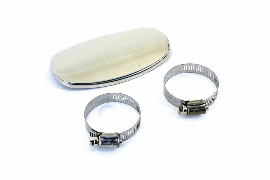 Exhaust Heat Shield Boot Guard for Harley Davidson by V-Twin - Fresh Stock Dated February 2026