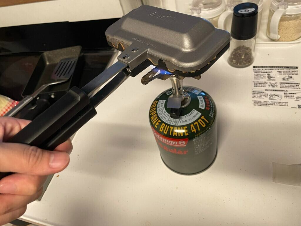 4W1H Hot Sand Solo Hot sandwich maker Tsubame sanjo with Original case - Fresh Stock Dated February 2026