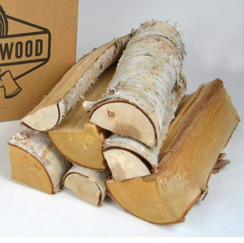 Fireplace Firewood Log Cooking Wood Decorative Kiln Dried Sterilize Natural Bark - Fresh Stock Dated December 2025