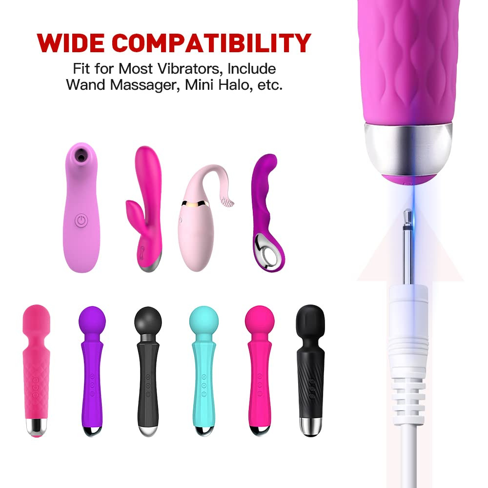 DC Charging Cable, 2 Pack Fast Replacement 2.5 mm Cable WHITE - Fresh Stock Dated February 2026