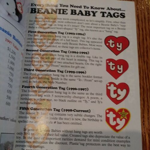 Tbe Beanie Baby Handbook - Fresh Stock Dated December 2025