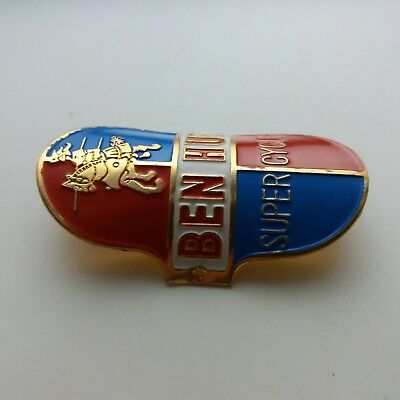 BEN HUR SUPER CYCLE Head Badge Emblem For Ben Hur Vintage Bike NOS - Fresh Stock Dated December 2025