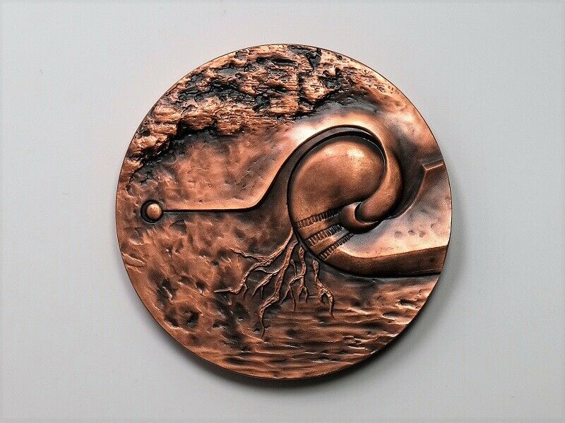 China 2013 Source of Life Series Ocean Nautilus 해양 海洋 앵무새 Brass Medal 80mm COA - Fresh Stock Dated February 2026