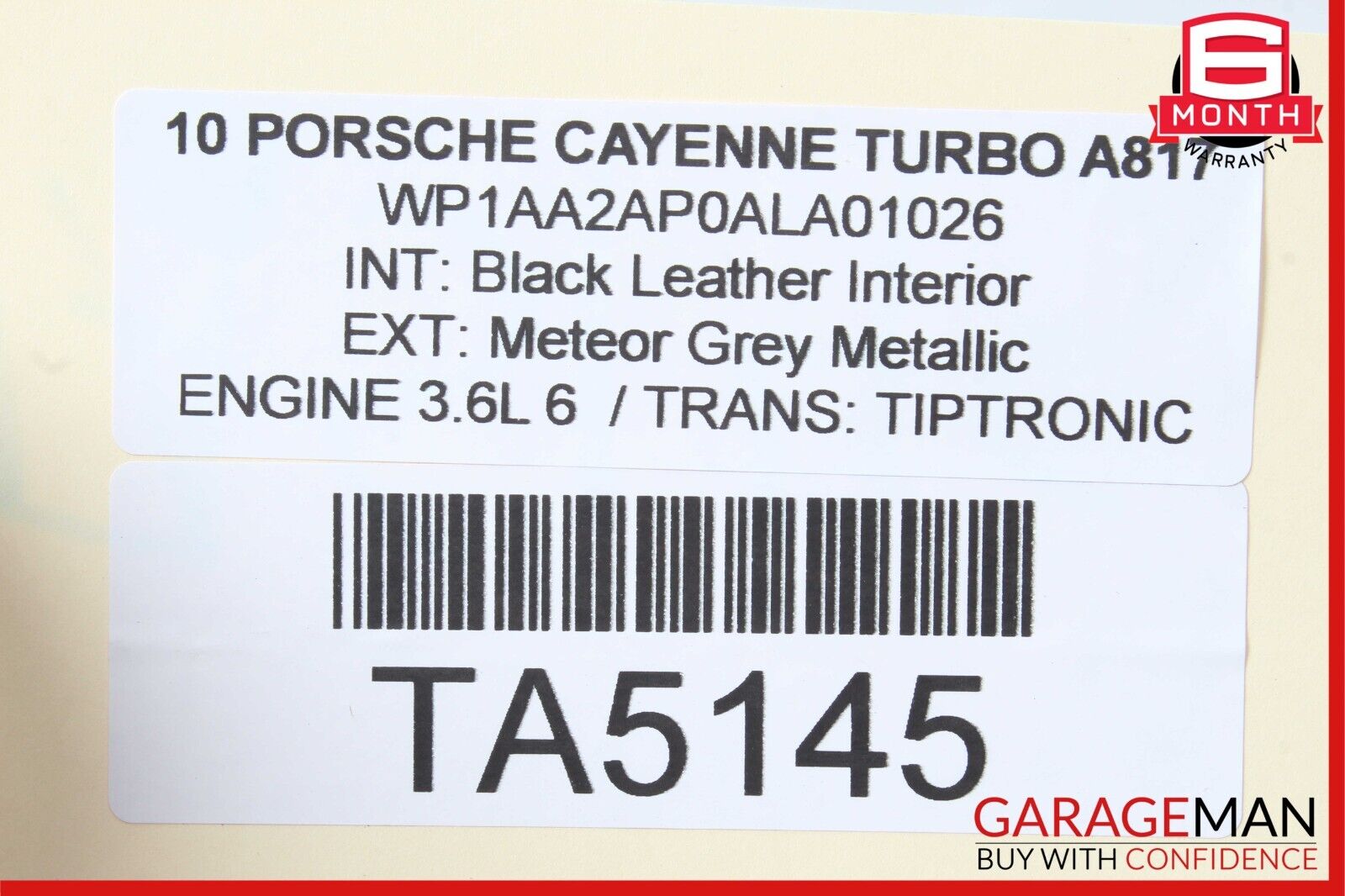 2010 Porsche Cayenne S Turbo Owners Manual Handbook Guide Book Set Assembly OEM - Fresh Stock Dated February 2026