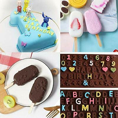 Ice Cream Popsicle Molds Silicone—— Set Of 2 Packs 4 Cavities Homemade Oval I... - Fresh Stock Dated February 2026