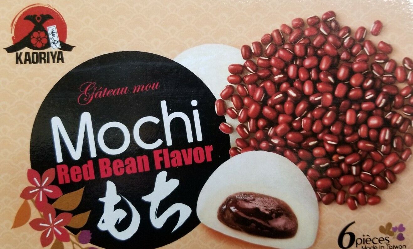 Royal Family Japanese Rice Cake Mochi Daifuku (Red Bean), 7.4 Ounce - Fresh Stock Dated December 2025