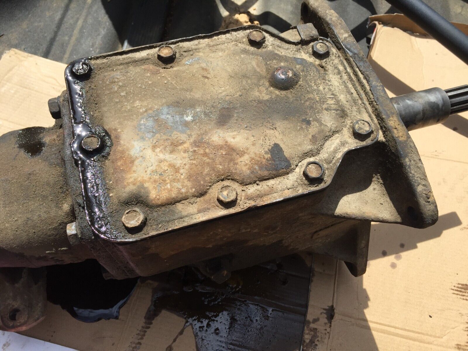 Ford 3 speed three toploader type transmission manual standard RAB L2 truck 68 - Fresh Stock Dated February 2026