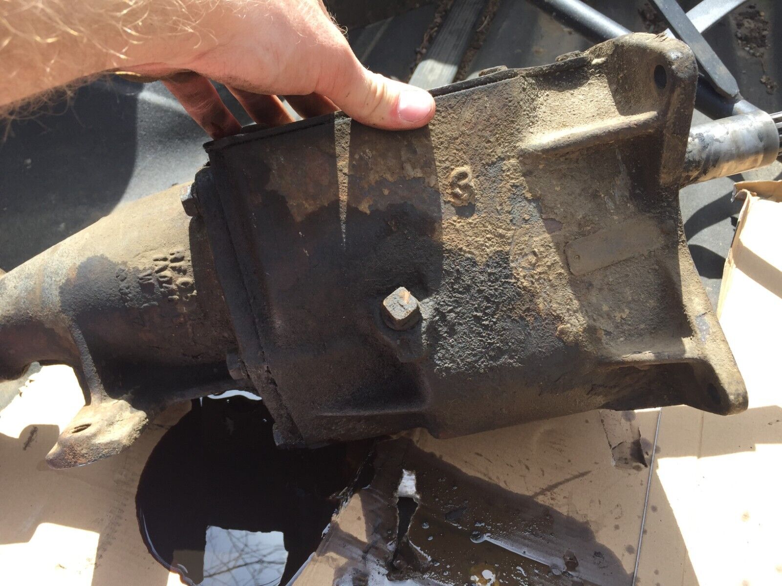 Ford 3 speed three toploader type transmission manual standard RAB L2 truck 68 - Fresh Stock Dated February 2026