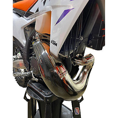P3 Carbon MAXCoverage Pipe Guard Stock Fits KTM HUSQVARNA GAS GAS 250 300 101081 - Fresh Stock Dated February 2026