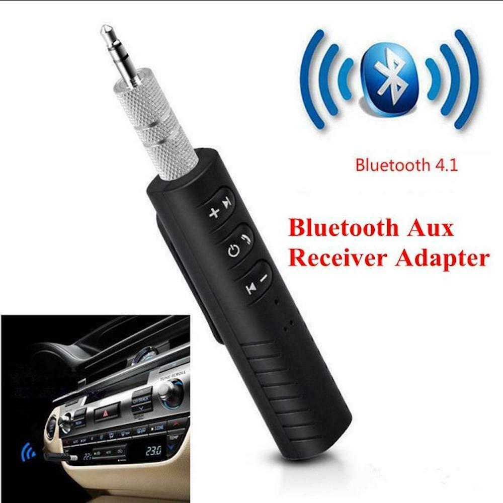 Wireless Bluetooth Receiver 3.5mm aux FOR HEADPHONES Stereo Music Car Adapter - Fresh Stock Dated February 2026