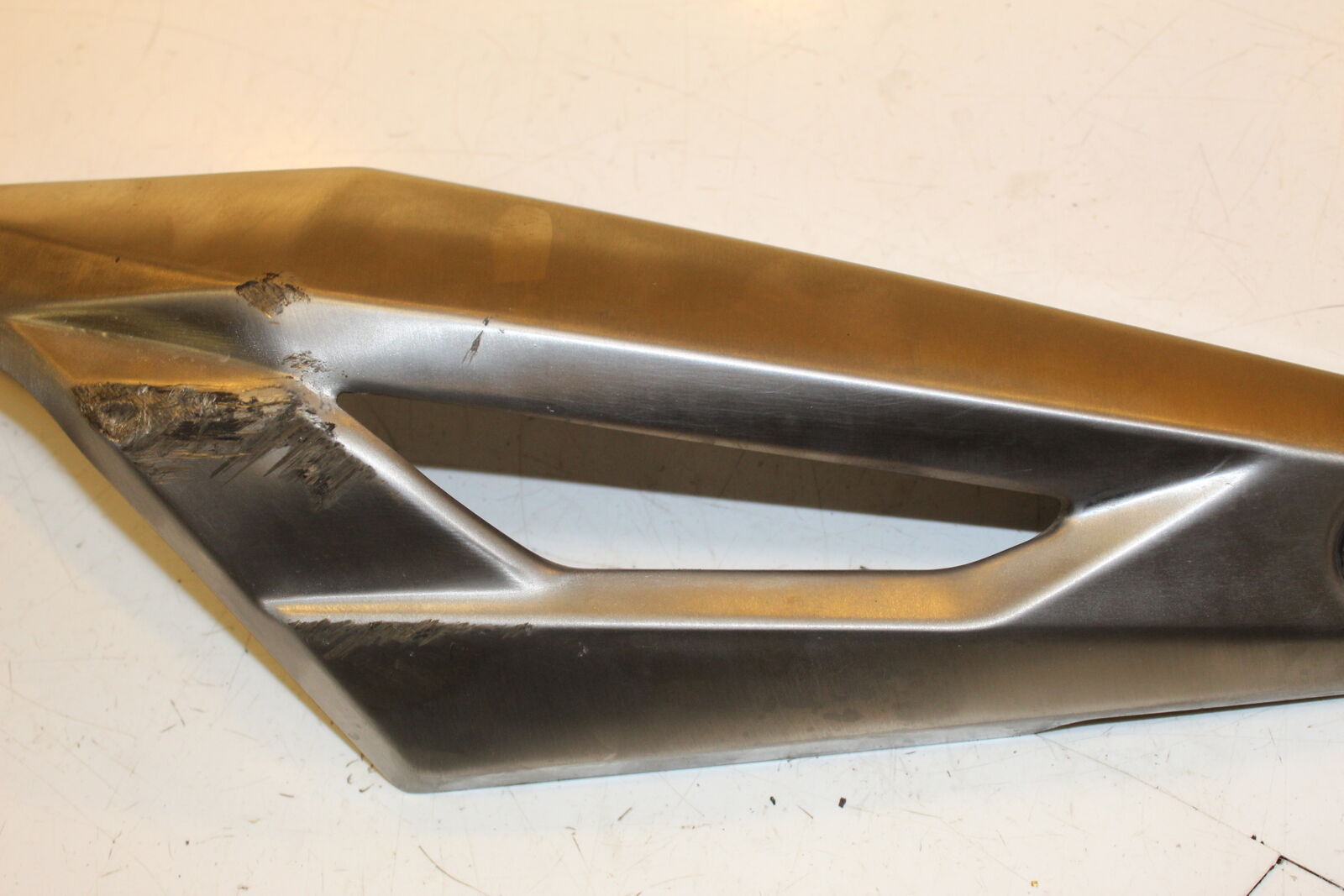 2018 Honda NC750X Rear Back Muffler Exhaust Pipe Cover 18342-MKA-D81 - Fresh Stock Dated February 2026