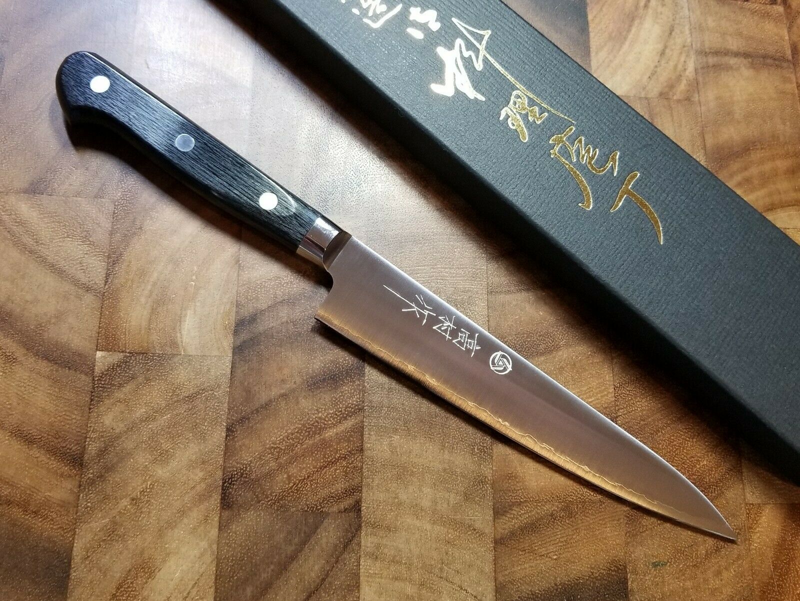 Takamura Migaki 150mm Petty Japanese Paring Knife - VG10 Stainless Steel - Fresh Stock Dated December 2025