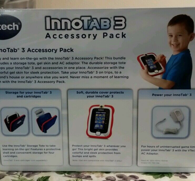 Vtech Innotab 3 Accessory Pack - Fresh Stock Dated February 2026