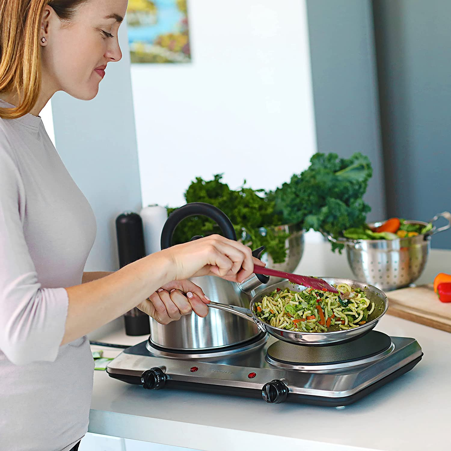 Placa De Vidrio De Cerámica Infrarroja Con Quemador De Placa De Cocina Eléctrica - Fresh Stock Dated February 2026