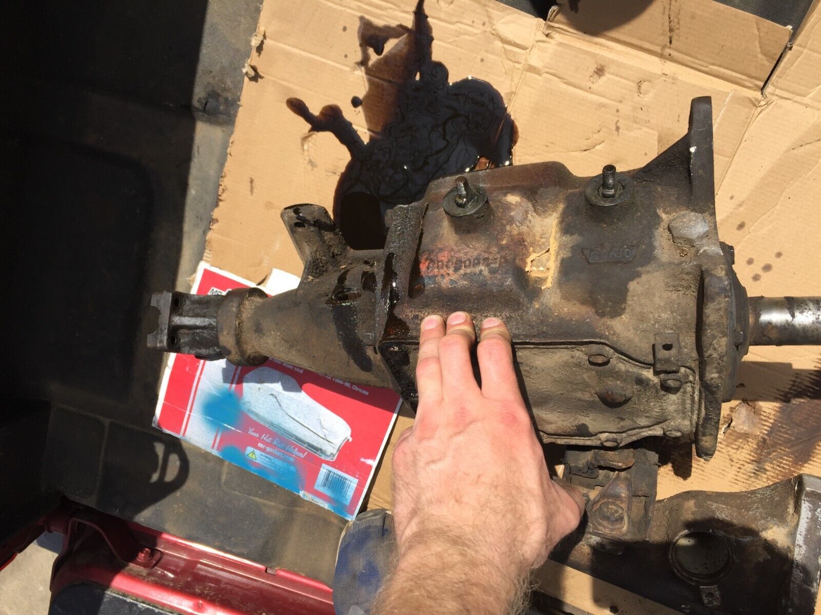 Ford 3 speed three toploader type transmission manual standard RAB L2 truck 68 - Fresh Stock Dated February 2026