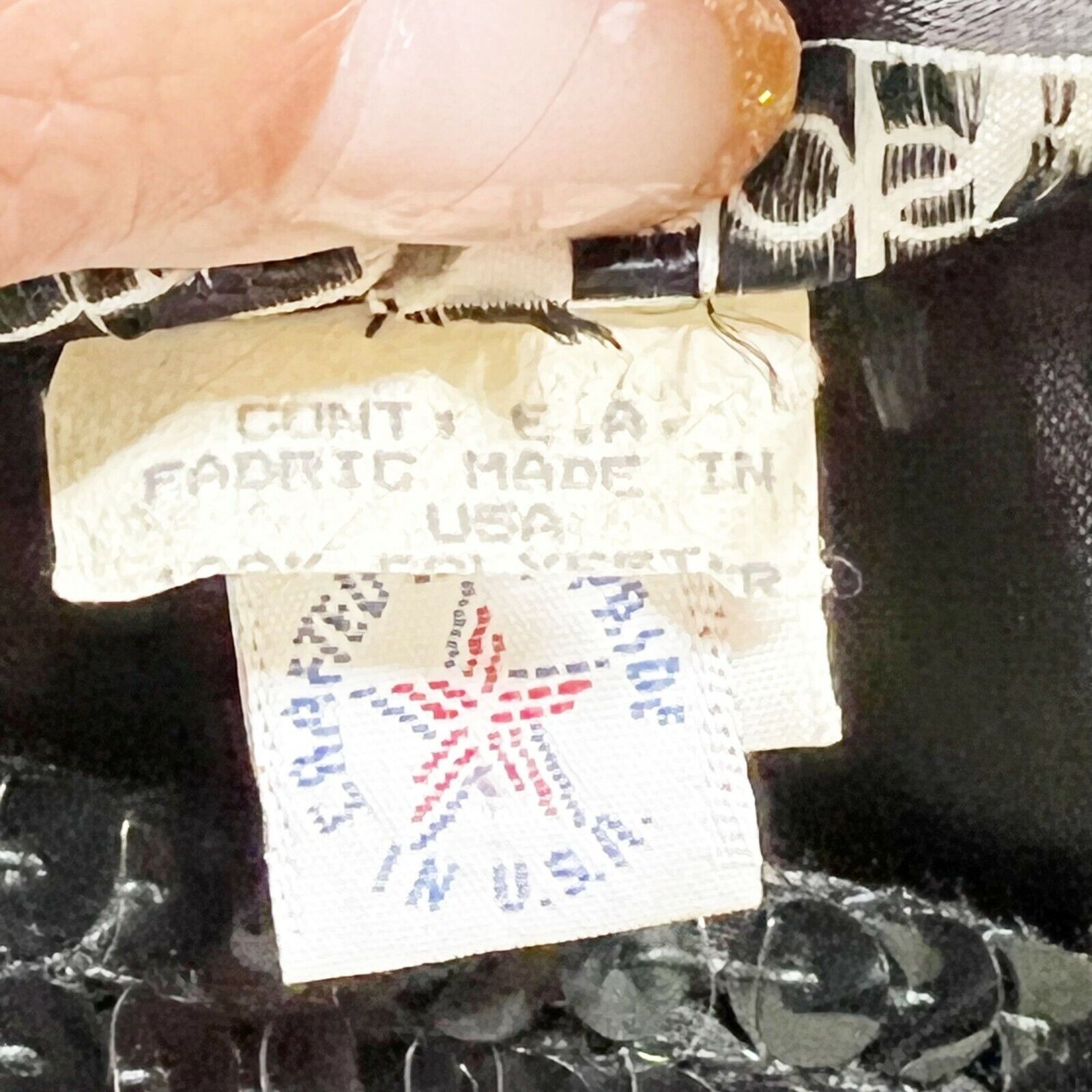 Victor Costa Sz M/L? Vintage 80's Sequin Ruffle Pencil Skirt Cocktail USA - Fresh Stock Dated March 2026