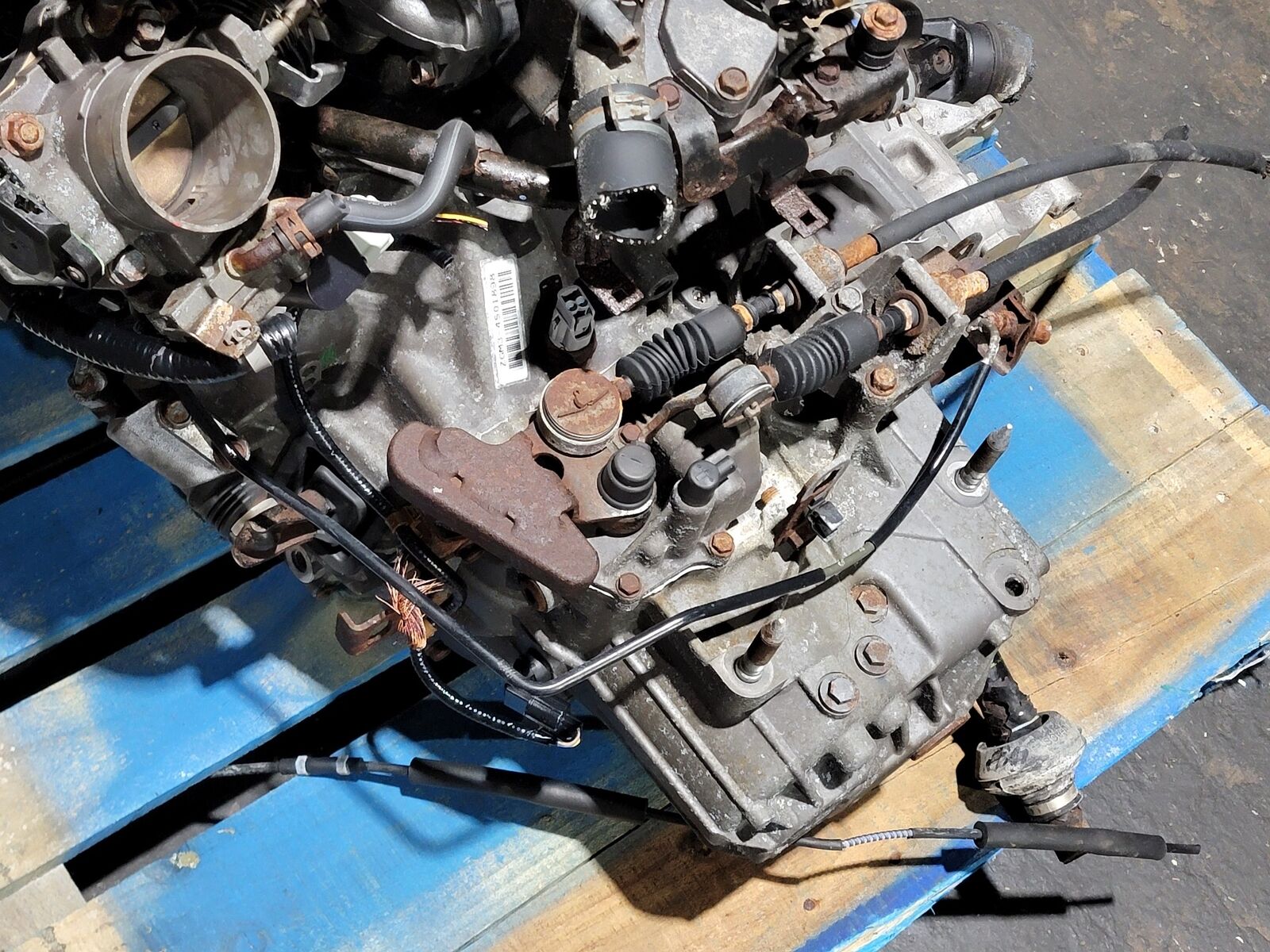 03-06 Honda Element 2.4L 4CYL Transmission K24A4 4624220 ZGM3 4501 Free Shipping - Fresh Stock Dated February 2026