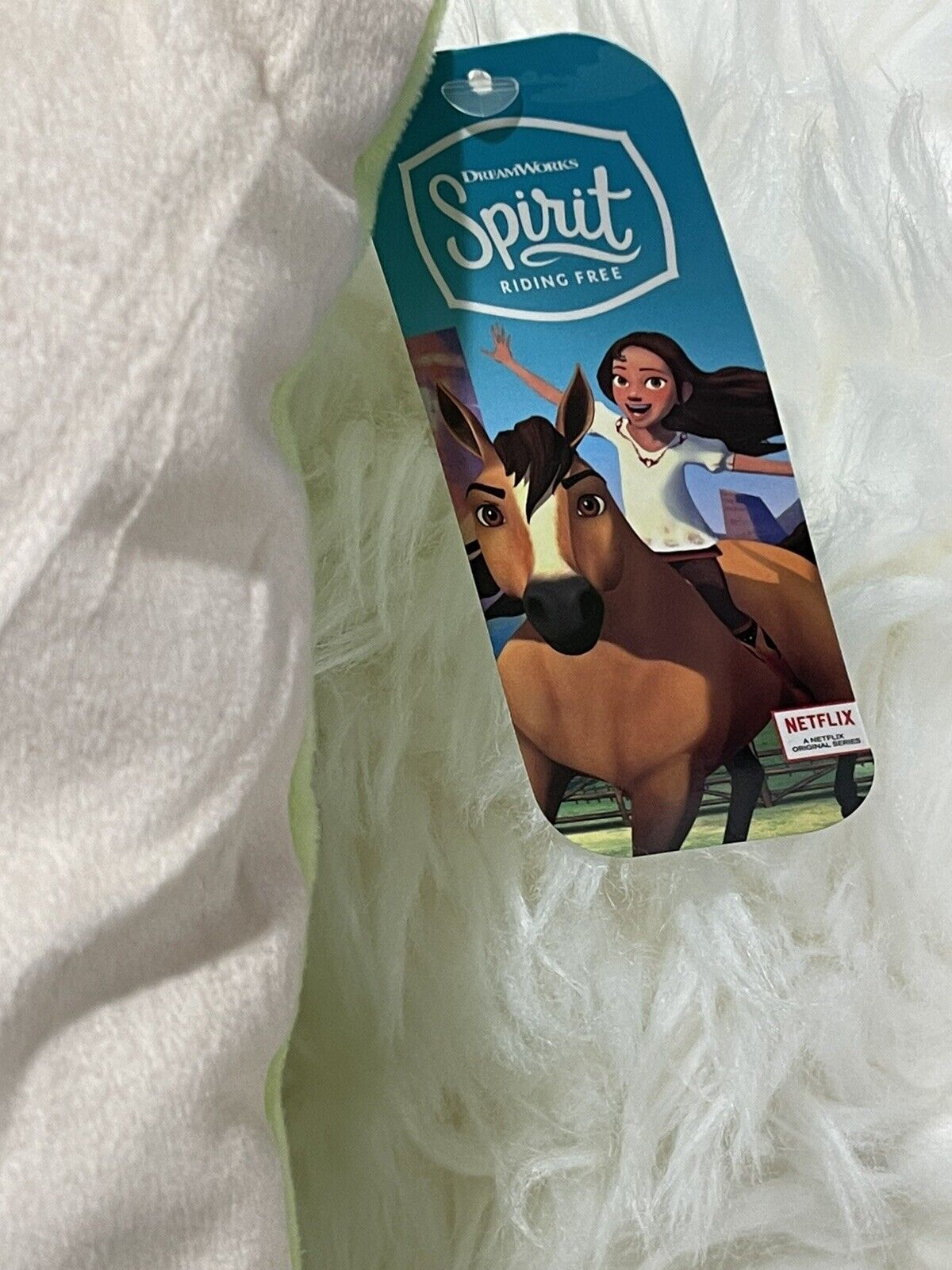 DREAM WORKS SPIRIT RIDING FREE 22” HORSES GIRL PILLOW NWT - Fresh Stock Dated February 2026