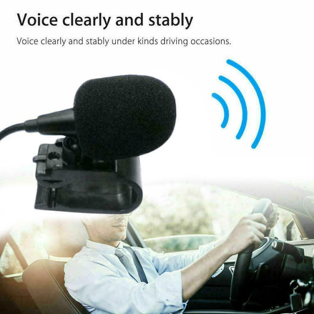 3.5mm Microphone Car Stereo GPS Bluetooth Enabled Audio Mic External DVD - Fresh Stock Dated December 2025