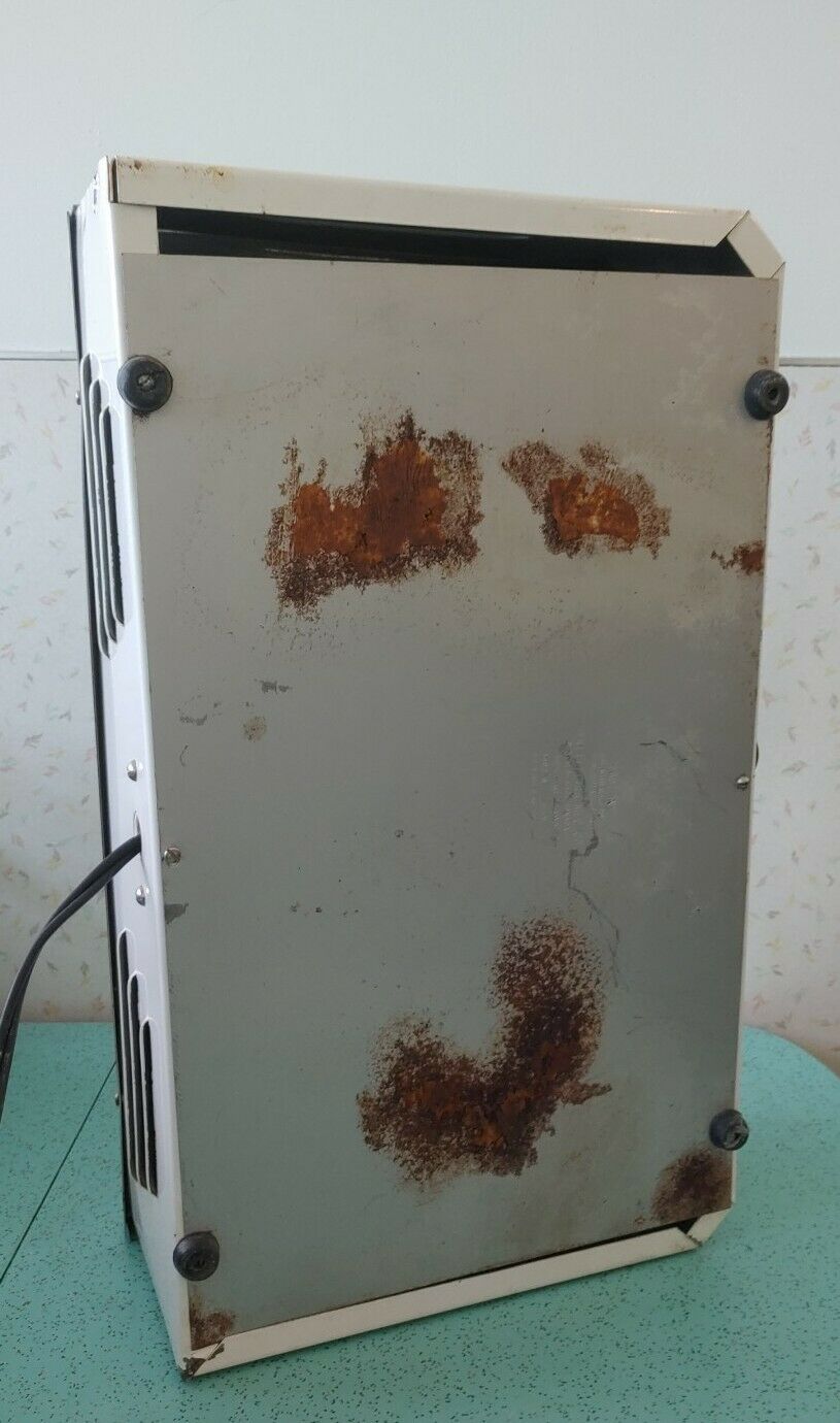 Vintage Rare Unique Portable Electric Dual 2 Burner Hot Plate White and Chrome - Fresh Stock Dated February 2026