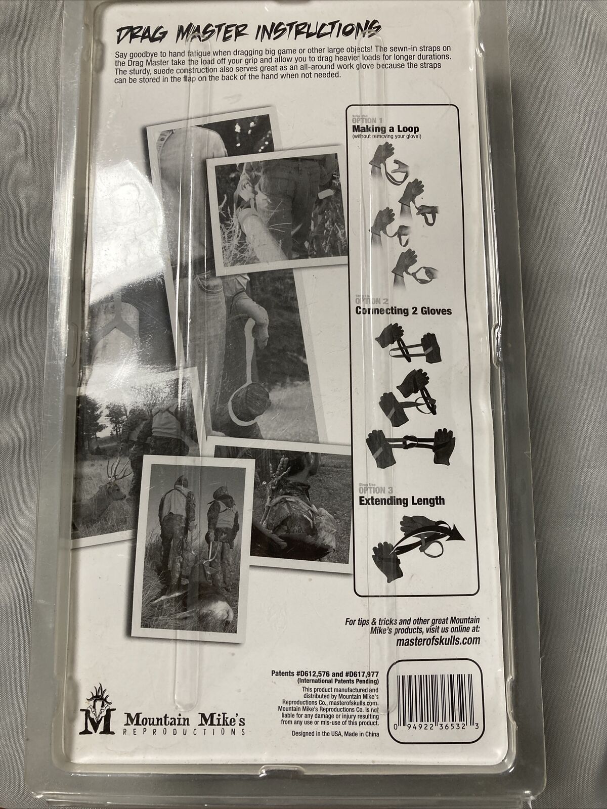 DRAG MASTER WORK GLOVES WITH SEWN-IN STRAPS - Fresh Stock Dated December 2025