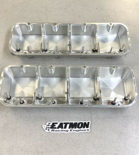 Billet Aluminum Dodge Mopar R5 P7 Valve Covers with Spring Oilers - Fresh Stock Dated February 2026