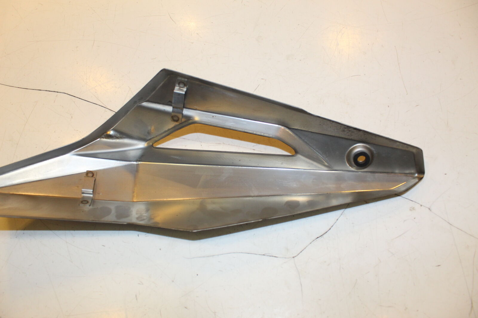 2018 Honda NC750X Rear Back Muffler Exhaust Pipe Cover 18342-MKA-D81 - Fresh Stock Dated February 2026