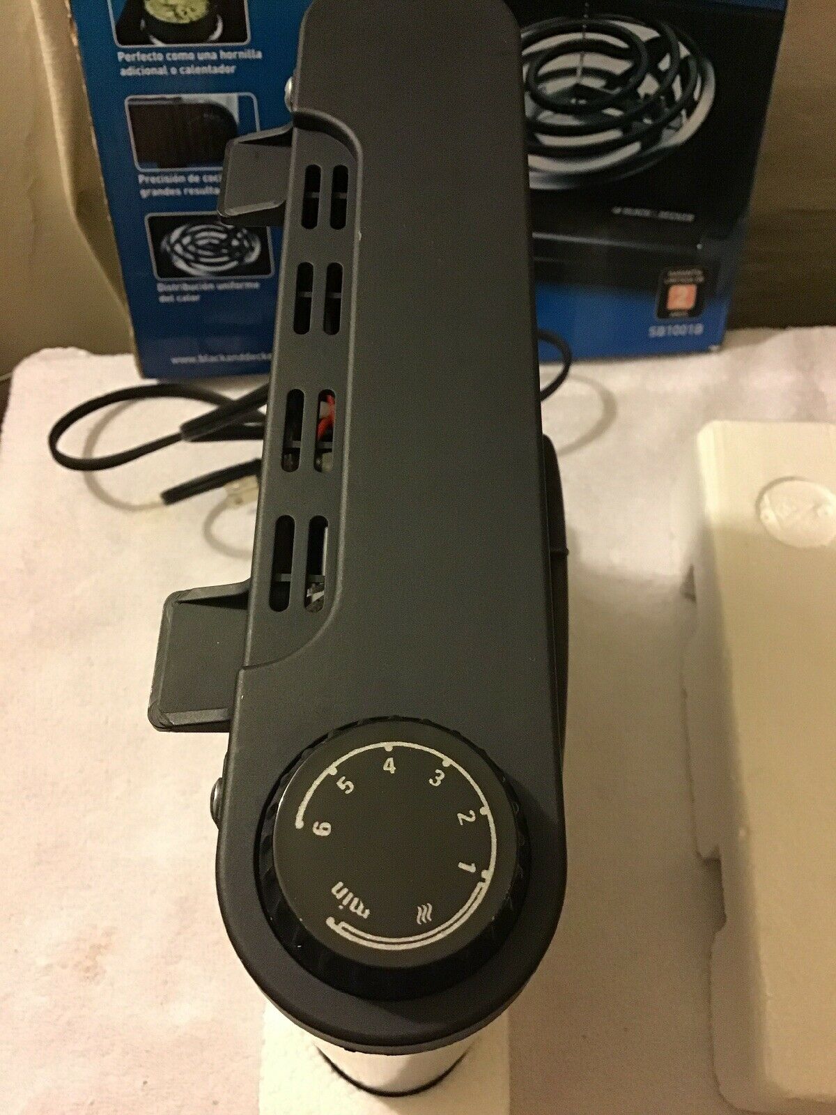 BLACK+DECKER Single Burner Portable Buffet Range  Cooking Appliances, New - Fresh Stock Dated February 2026