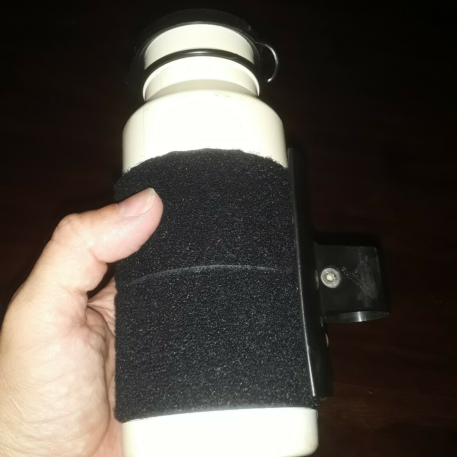 Vintage CANNONDALE Water Bottle and Hook and Eye Downtube Mount - White - Fresh Stock Dated December 2025