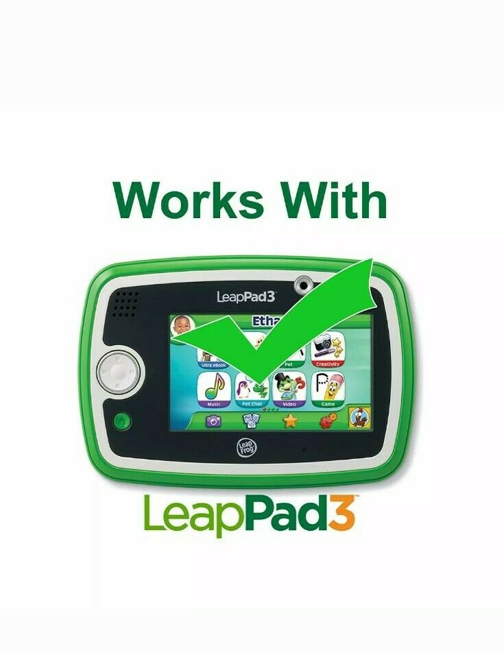 NEW LeapFrog LeapPad3 Gel Skin Green made to fit LeapPad3 - Fresh Stock Dated February 2026