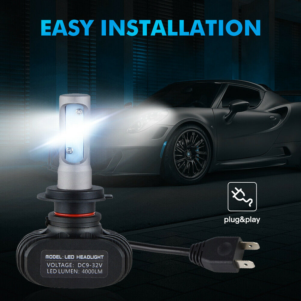 4x H7 H9 CSP LED Headlight Combo Bulbs For Suzuki High Low Beam 50W 8000LM 6000K - Fresh Stock Dated February 2026