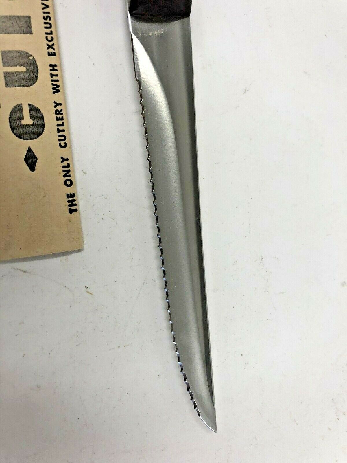 New CUTCO Brown Swirl Handle No. 21 4-1/2