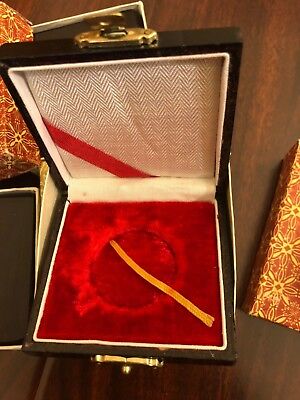 China 1988-1999 100 Yuan 1 oz Gold Lunar Year Coin Box (no coin) - Fresh Stock Dated February 2026