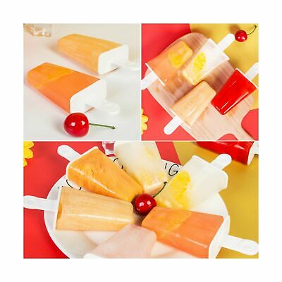 10 Cavities Silicone Popsicle Molds Homemade Ice Pop Molds Popsicle Maker Mold w - Fresh Stock Dated December 2025