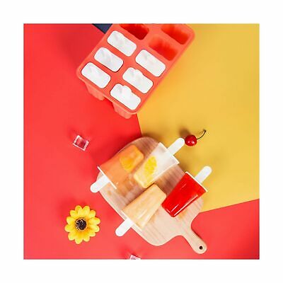 10 Cavities Silicone Popsicle Molds Homemade Ice Pop Molds Popsicle Maker Mold w - Fresh Stock Dated December 2025