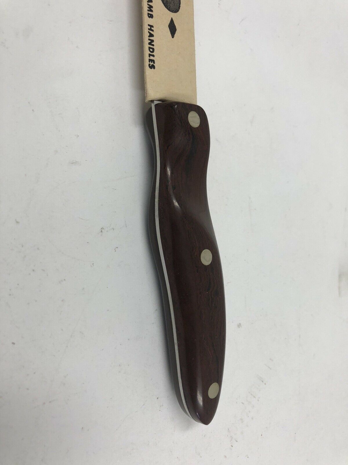 New CUTCO Brown Swirl Handle No. 21 4-1/2